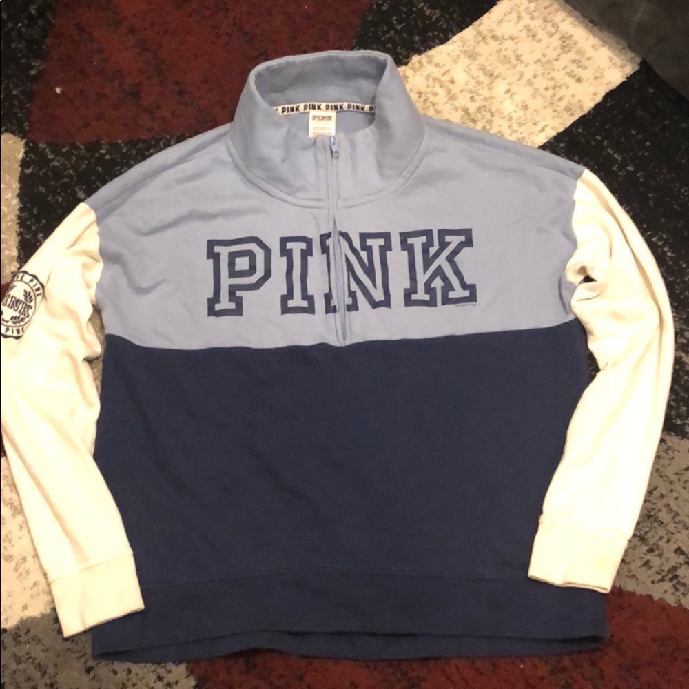 Pink Quarter Zip.